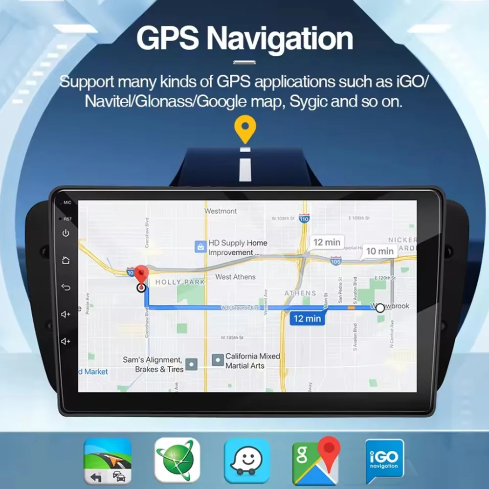 7inch 9inch Android Car Radio for Seat Ibiza MK4 6J 2009-2013 Multimedia Player CarPlay Android Auto GPS WIFI Car Head Unit