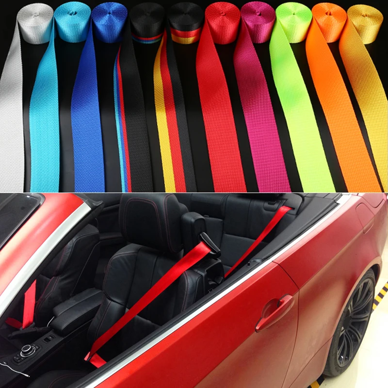 Universal Car Seat Belt Replace Seatbelt Safety Belts For Bmw 1 3 5 6 7