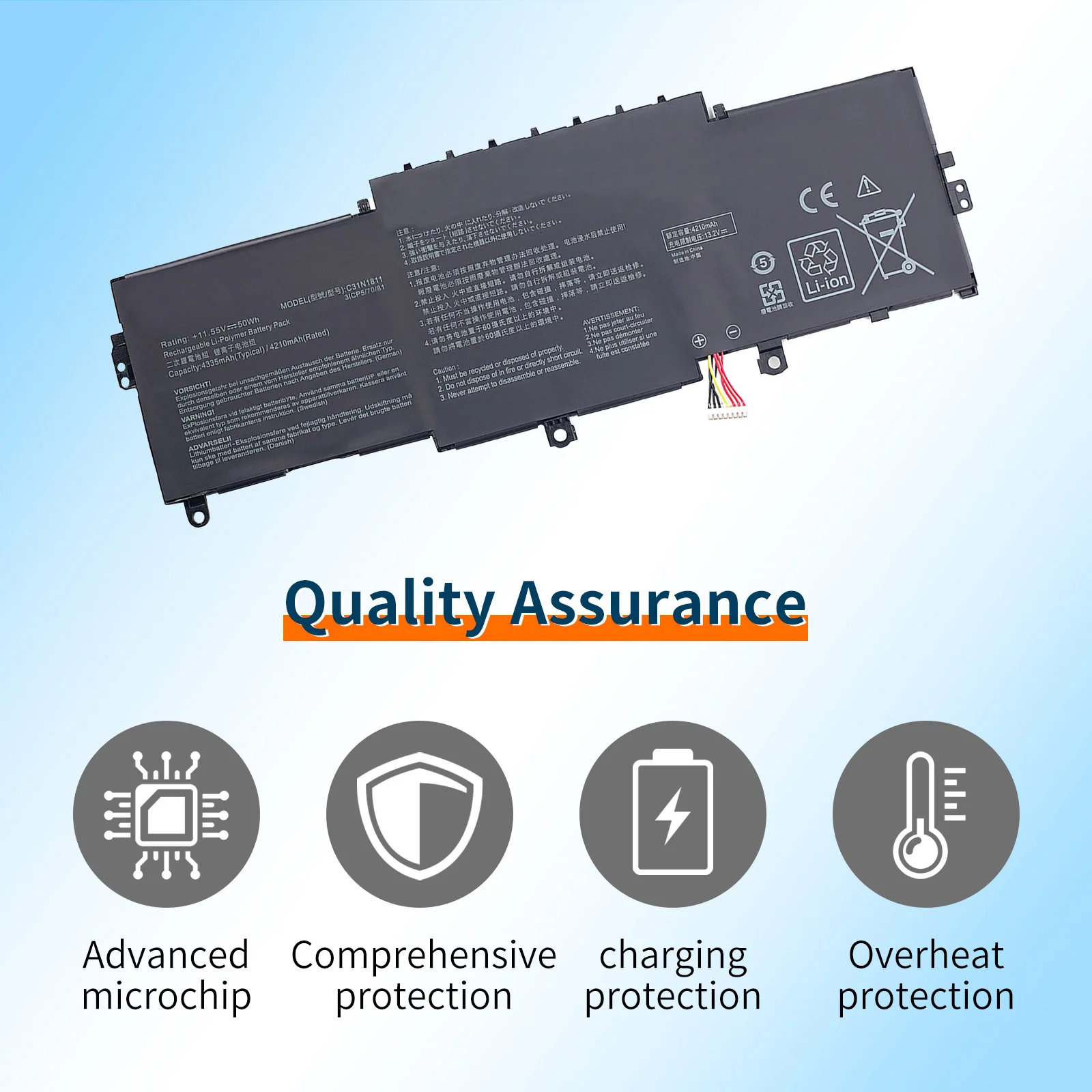 Рисунок 2 - BVBH C31N1811 Аккумулятор для ноутбука