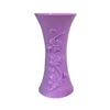 Ceramic Plastic Embossment Flower Potted Bottle Container Flower Desktop Ornement Vases Home Decor Bar Restaurant Decoration 1