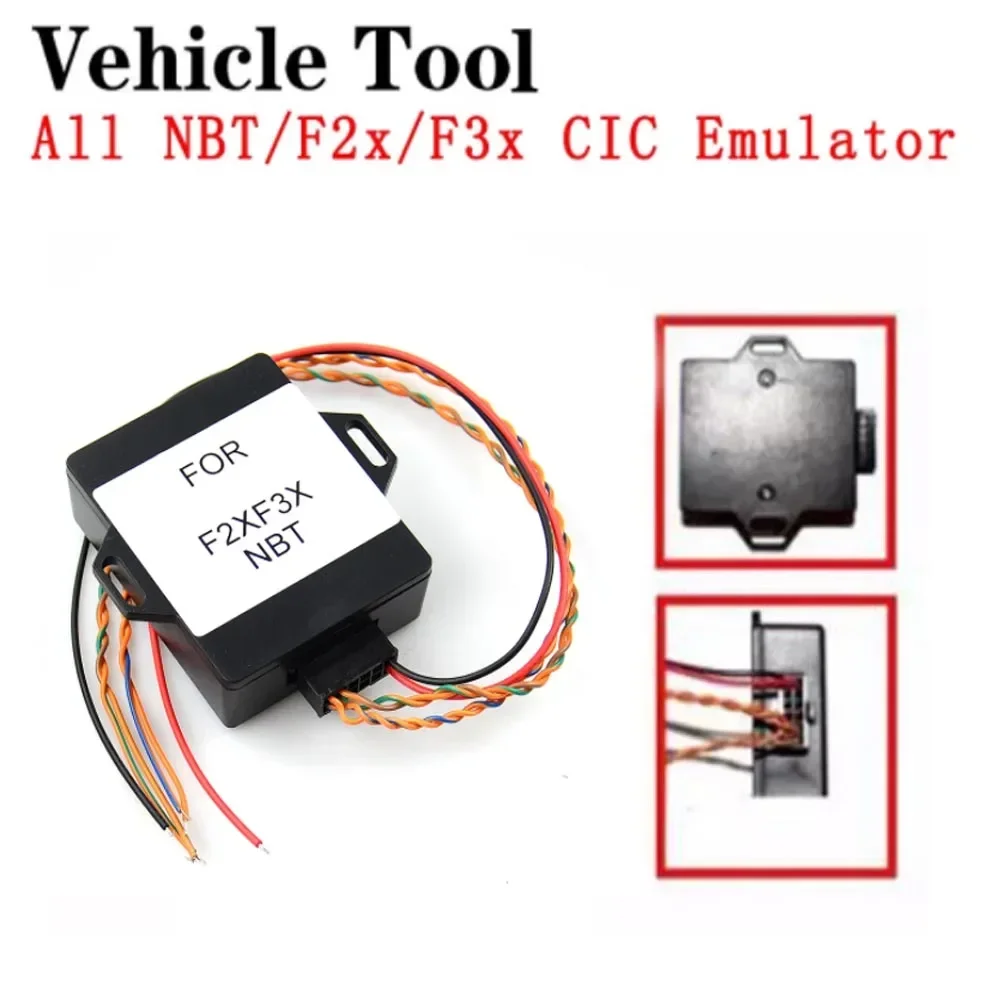 Support for BMW All NBT/F2x/F3x CIC Emulator Retrofit Adapter Navi Navigation Activation diagnostic tool