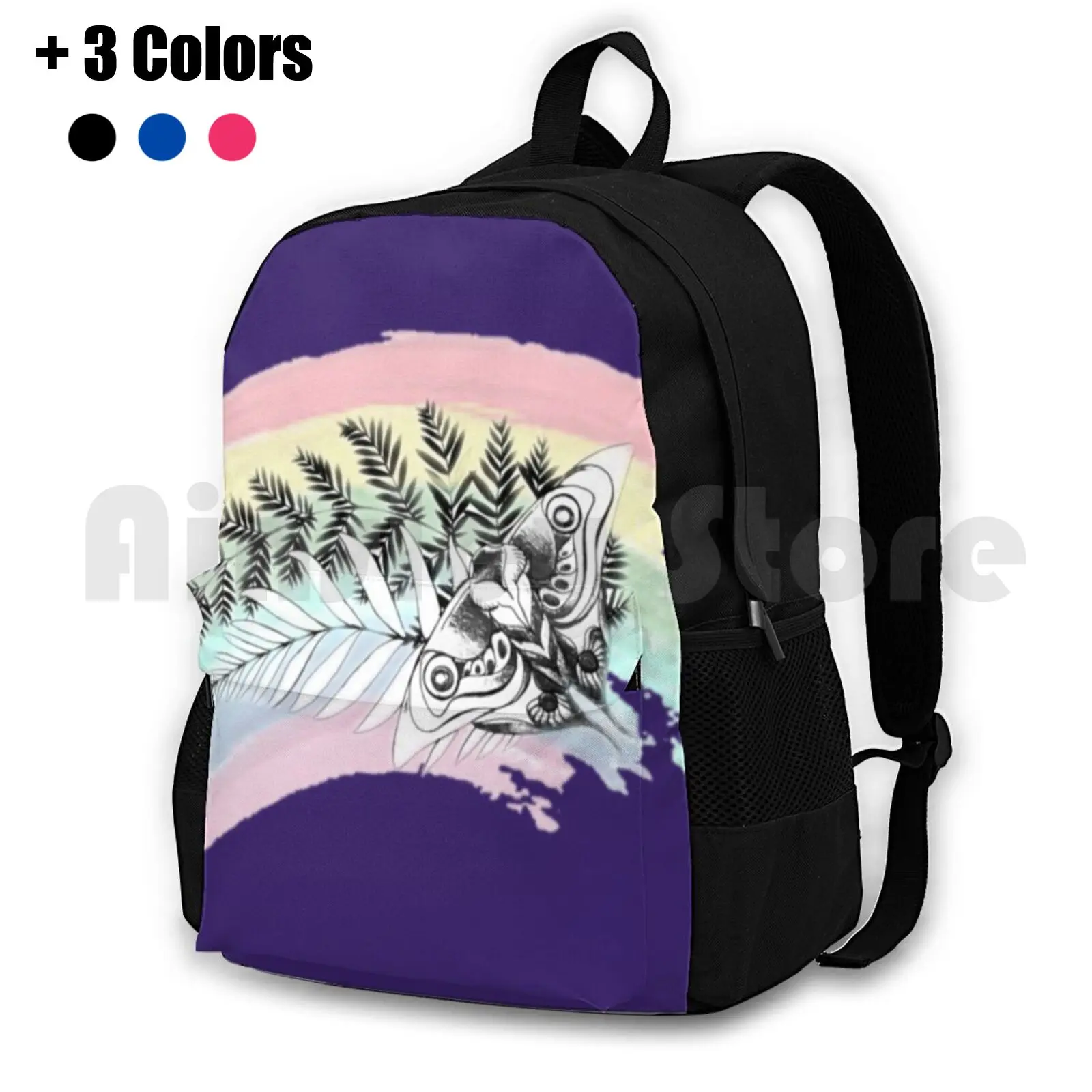 Last Of Us Ellie Tattoo Rainbow, Tshirt Tlou Zaino Da Trekking All'Aperto Impermeabile Campeggio Viaggio Last Of Us Part 2 Tolu 2 The