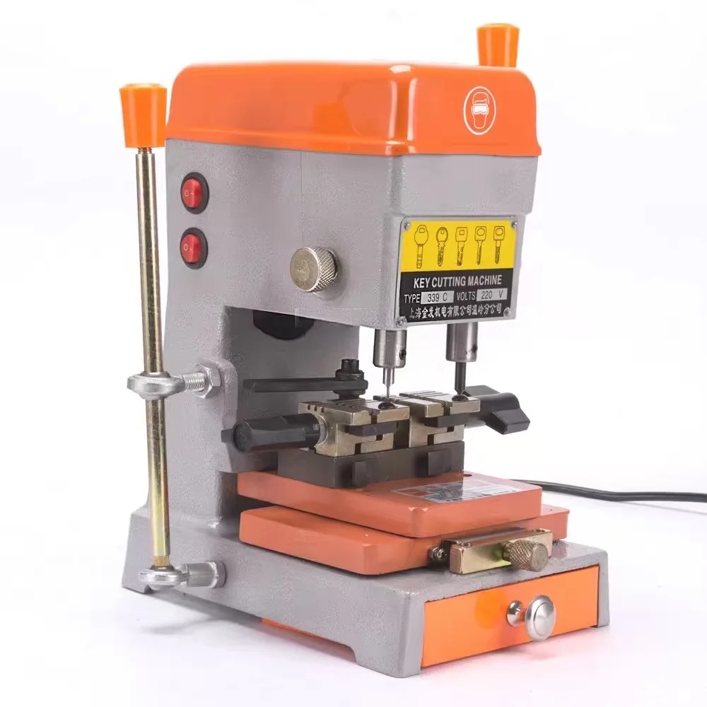 Electric Multi-Function Car & Home Key Cutting Machine, Laser Key Duplicator for Dimple / Sidewinder / Tubular / Rod-Style Keys detail image 2