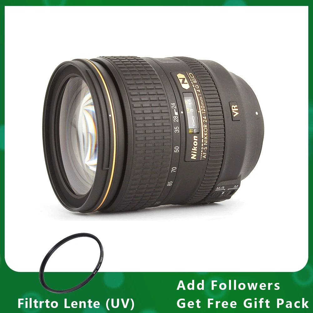 

Nikon AF-S NIKKOR 24-120mm f/4G ED VR Lens For Nikon SLR Cameras