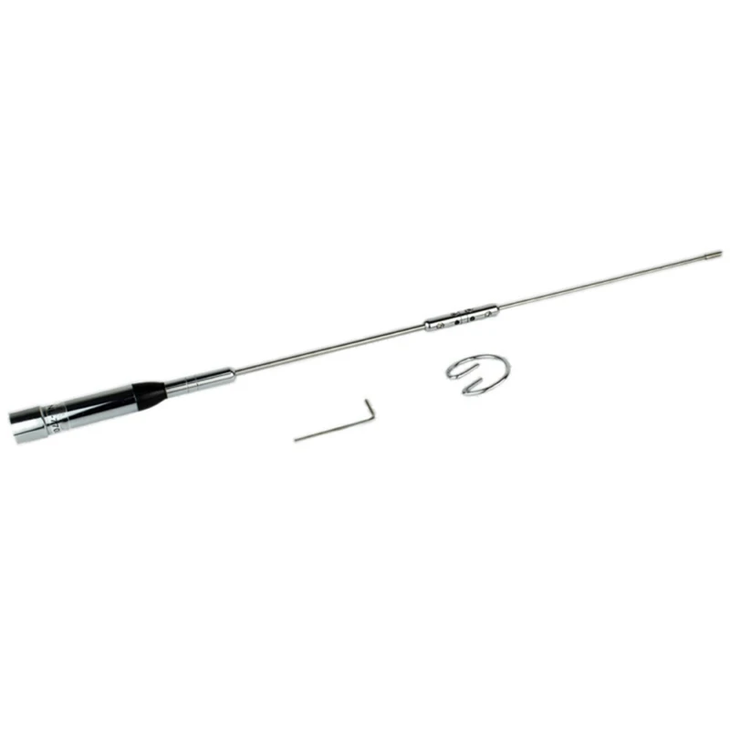 2 Set Electronic Replacement : 1 Set Antenna UHF-F 10-1300Mhz Antenna & 1 Dual Band UHF / VHF 144/430Mhz 2.15