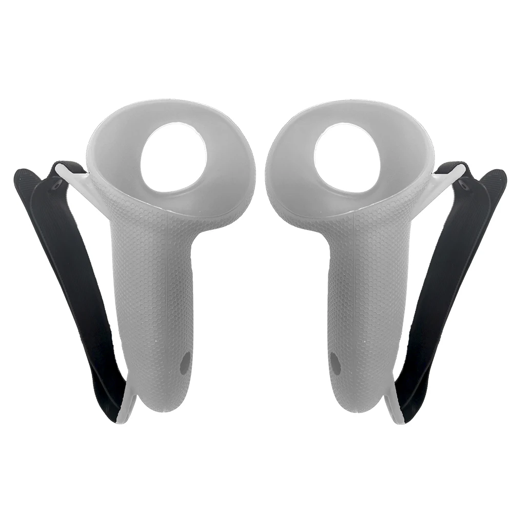 Premium Anti-Drop Silicone Controller Grips with Hand Strap - Ideal VR Accessory and Holiday Gift