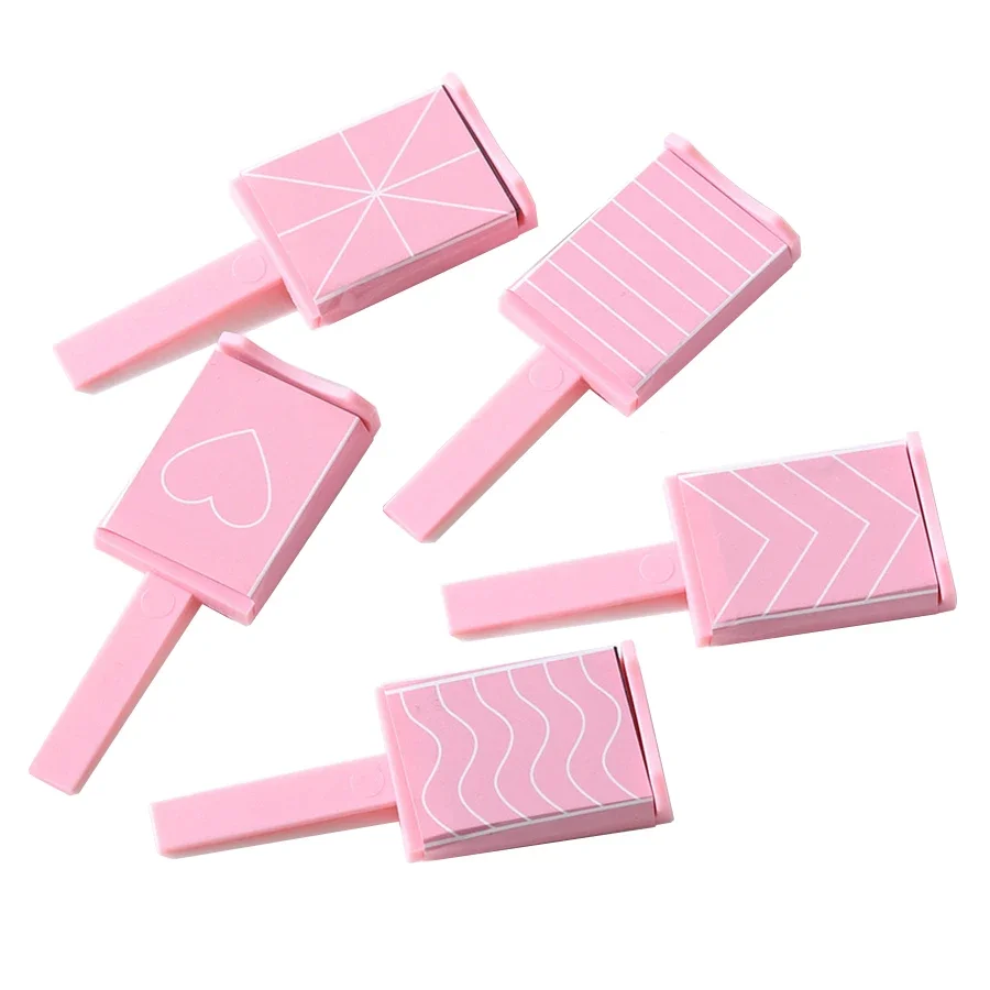 5Pcs Set Cat Eye Magnetic Stick Nail Art Gel Polish Manicure Wand for 3D Cat Eyes Effect magnetic nail art tools cat eye nail tool magnetic nail tools magnetic nail pen