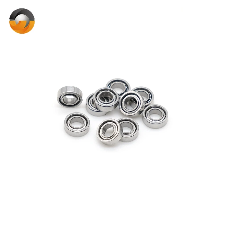 (10개) 440C 스테인레스 스틸 볼 베어링 SMR63 오픈 타입 3x6x2mm 소형 ABEC-9 정밀 베어링 3X6X2mm