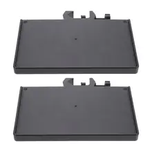 

2pcs Sound Live Broadcast Mic ABS Rack Stand Tray Microphone Clamp Holder