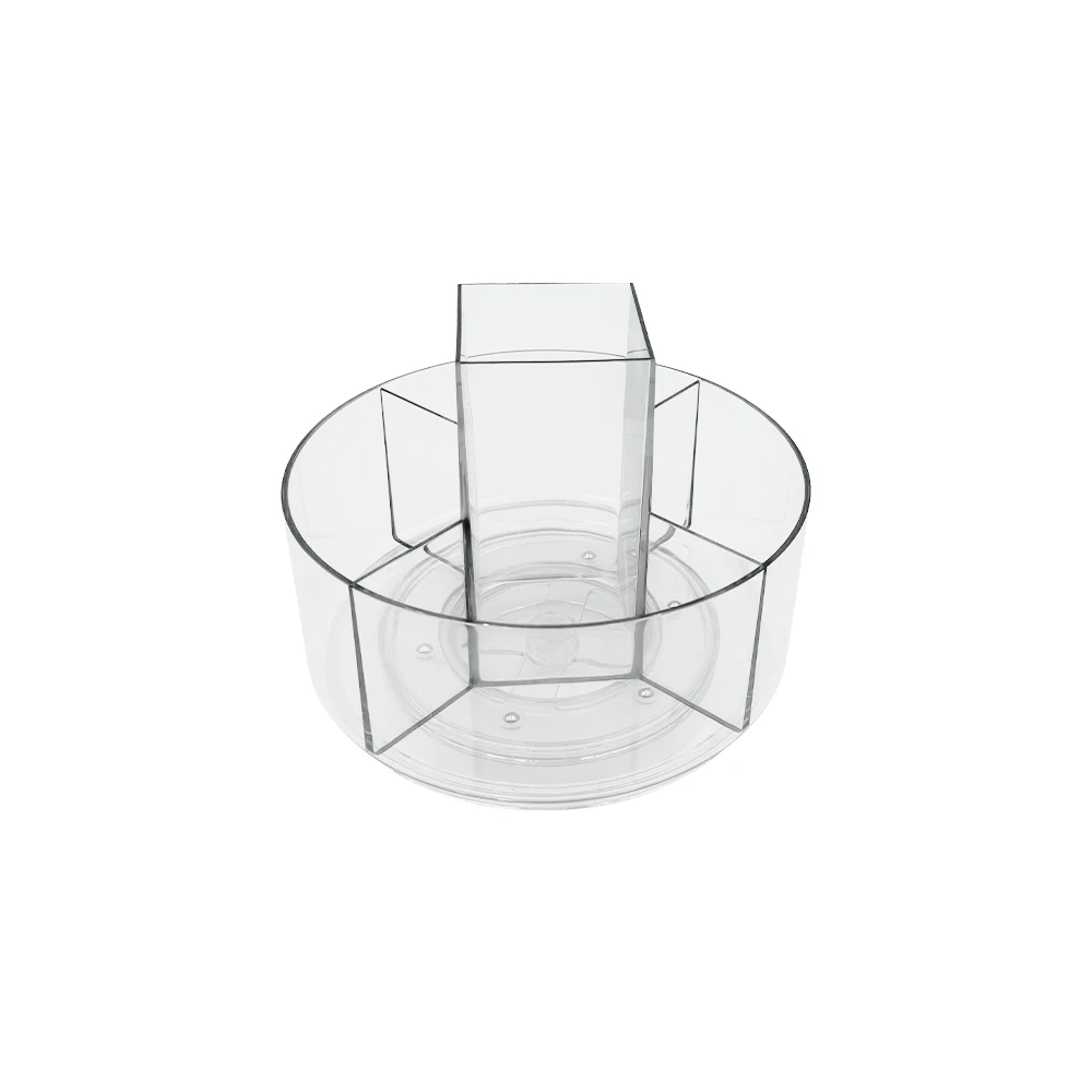360 Degree Rotating Makeup Storage Box Turntable Makeup Storage Tray Suitable For Dressing Tables Skincare Products Etc 6