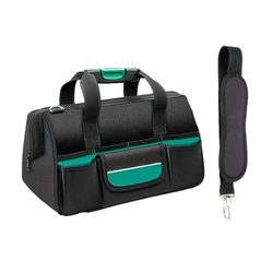 Waterproof Portable Small Tool Bag Durable Oxford Cloth Multiple Compartments for Electricians and Home Repairment Dropship