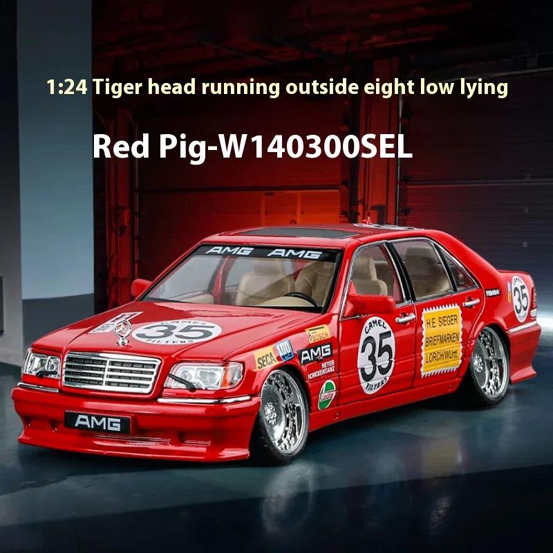 【新車】 1/24 メルセデス・ベンツ W140 320SEL カスタム 1:24 Mercedes Benz S W140 320SEL Modified Version Super