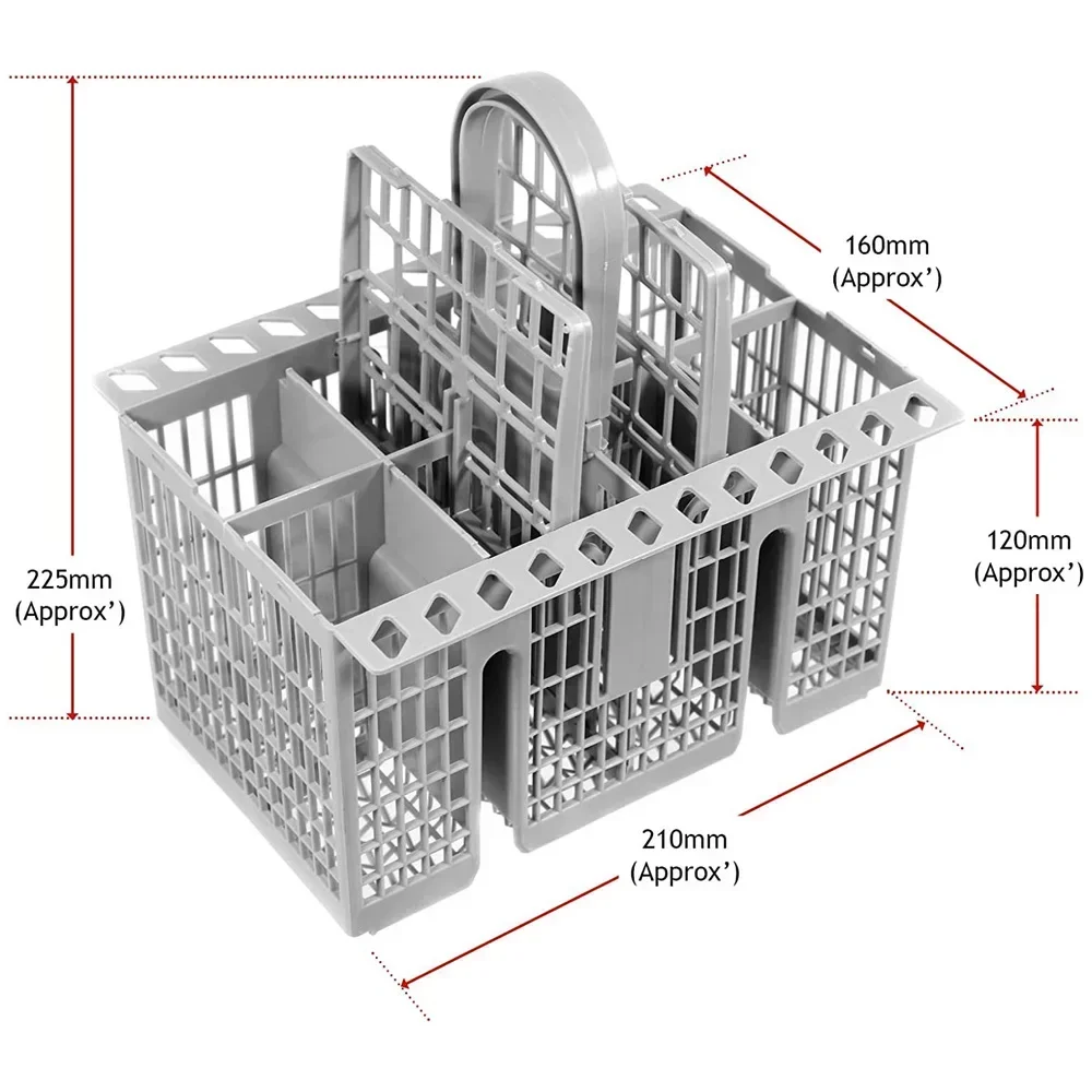 Multifunctional Dishwasher Basket Accessory Adaptor Hotpoint Dishwasher Basket C00257140 Knife and Fork Storage Basket 3