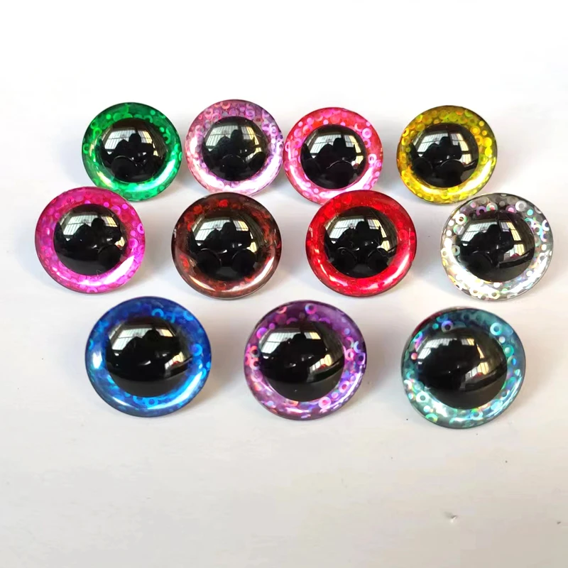 Free Shipping!!! 100pcs X 5-18mm Clear Round Safety Eyes Can Choose Size -  Dolls Accessories - AliExpress