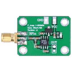 Enhanced RF Signal Power Meter Logarithmic Detection Module, 1‑600MHz (Green)