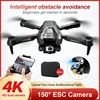 EBOYU Z908PRO RC Drone w/ 3 sides Avoid Obstacle WiFi FPV 4K Dual HD Cameras Altitude Hold Foldable RC Quadcopter Drone Gift Toy 1