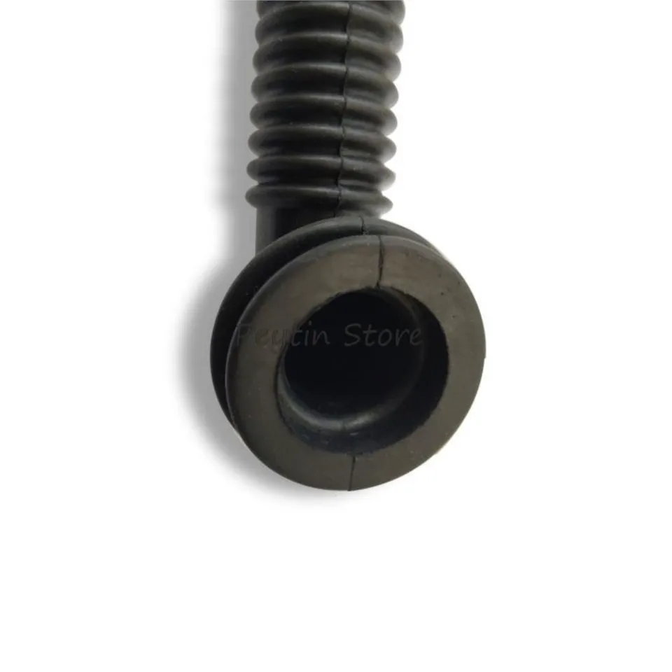 Acheter 1 Tube De Protection De Filetage Anti-poussière Pour Faisceau De Câbles De Voiture, 25 Pièces, Tube En Caoutchouc Noir