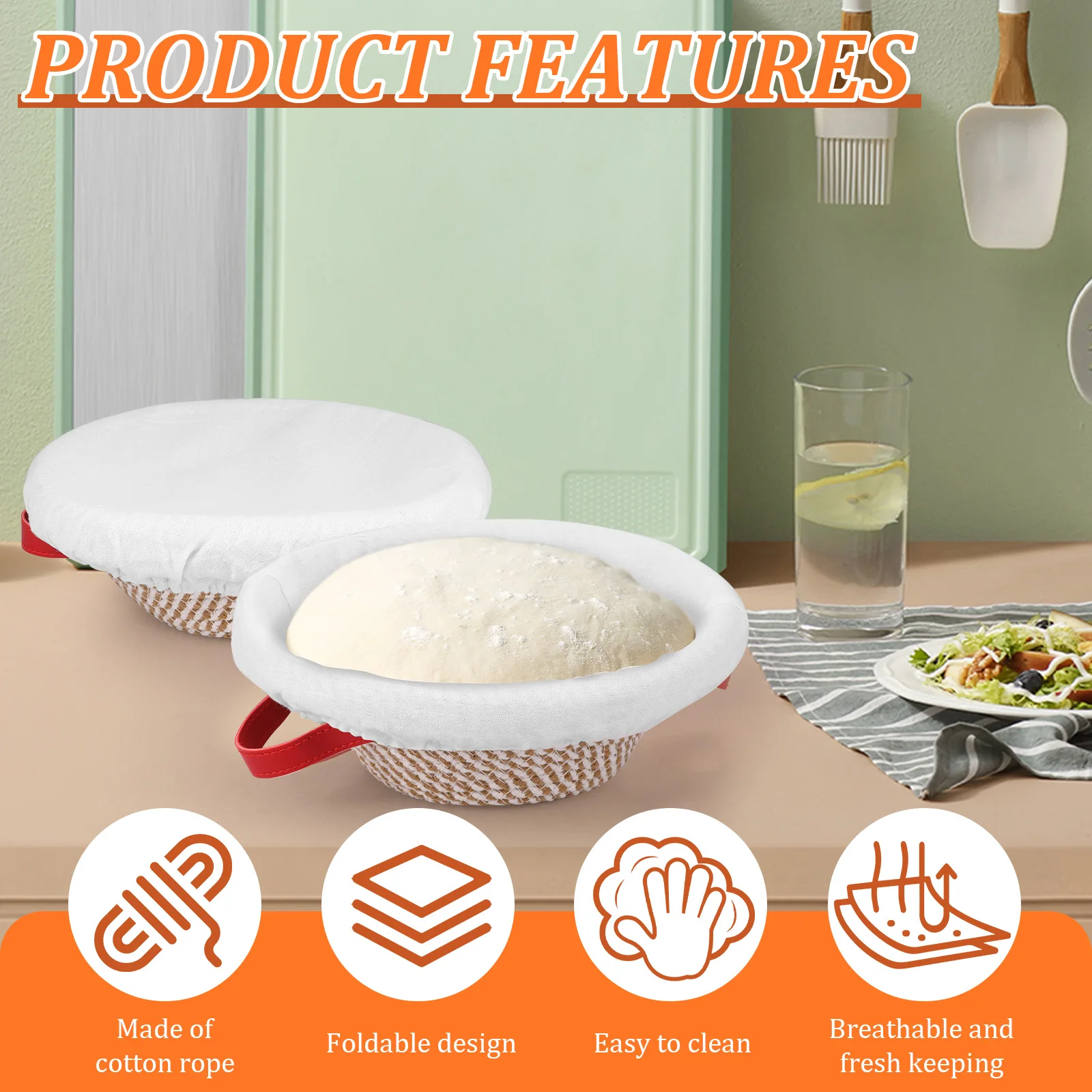 Générique Proofing Bowl - Oval And Round Sour Dough Bowl | Bakery Générique Proofing Bowl - Oval And Round Sour Dough Bowl | Bakery