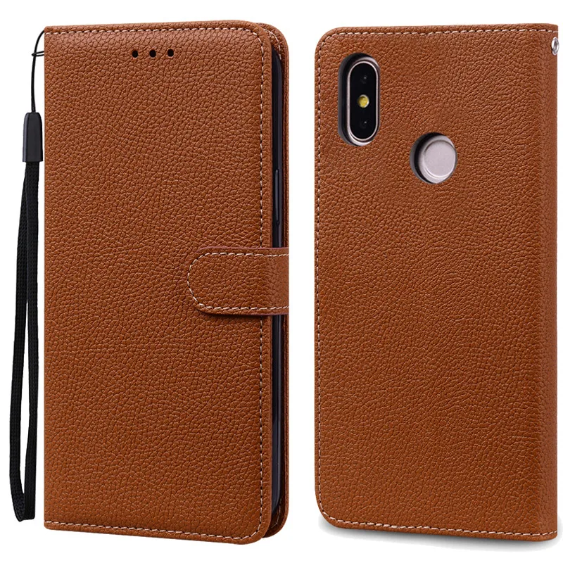 Luxury Leather Wallet Flip Case - Elegant Protective Cover