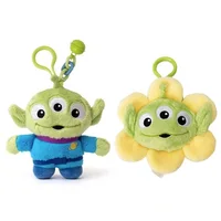 Anime Disney Alien Mr.Q Stuffed Plush Toy Backpack Pendant Cartoon Cute Keychain Doll keyring Children's Toy Birthday Party Gift 2