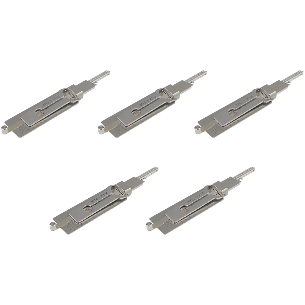1/2/3/4/5PCS Stainless Steel Key Decoder SS001 Precision Hook Hand Tool O-ring P