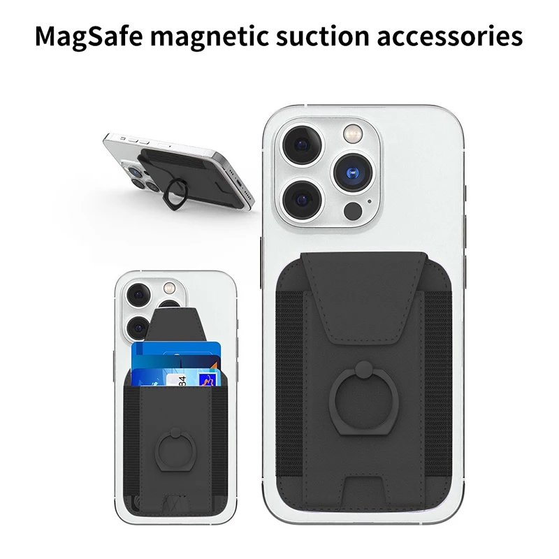 Magnetic Leather Wallet For IPhone 15 14 13 12 11 Pro Max S24 S23 S22 Ultra Phone Card Bag Holder Case Accessories