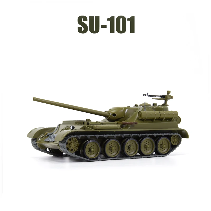 

Diecast 1:43 Scale Soviet SU-101 Heavy Self-supporting Alloy Simulation Experimental Tank Finished Model 044 Collection Toy Gift