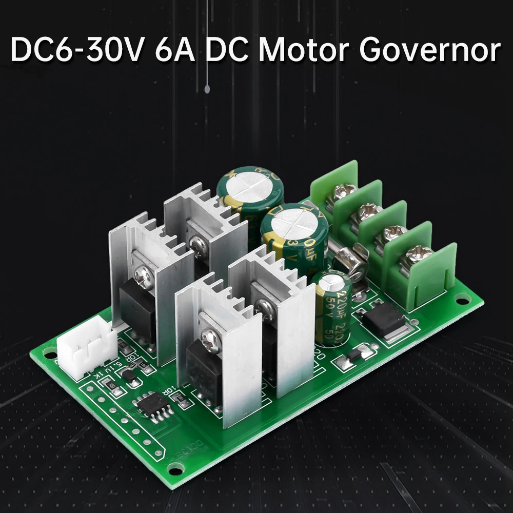 DC 6-30V 6A Motor Speed Controller Motor Governor PWM Forward/Reverse Switch Board speed control switch CCM6N