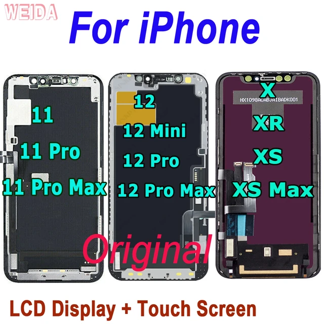 OEM Pantalla Soft OLED LCD Display For iPhone X XS 11 Pro LCD Display LCD  Screen Digitizer For iPhoneXR 13 12 Pro Max - AliExpress