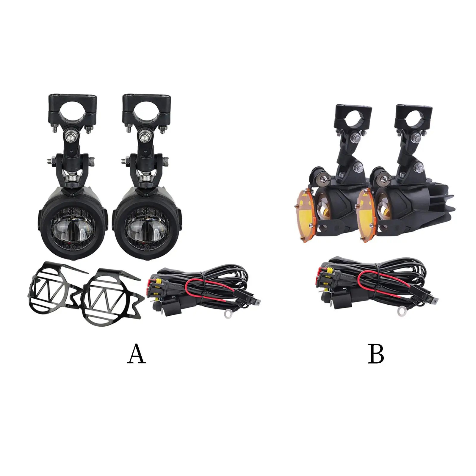 Motorcycle Auxiliary Lights Headlight Ip67 Waterproof For Motorbike Atv