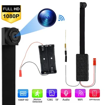 HD 1080P FAI DA TE Portatile WiFi IP Mini Macchina Fotografica P2P Visione Notturna A Infrarossi Vista Remota Micro Webcam Videocamera Indossabile Videoregistratore