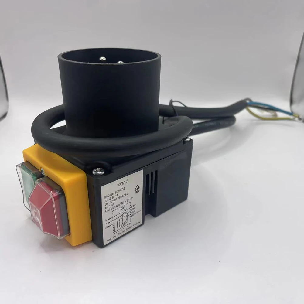 KOA7 250V 16A Wood Splitting Machine Electromagnetic Button Switch HCK3T Log Cutting Machine DY