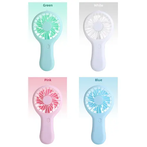 휴대용 USB 충전식 초저소음 선풍기, 학생 사무실 미니 선풍기, 시원한 공기, 풍력 발전, 야외 여행 냉각 팬 5