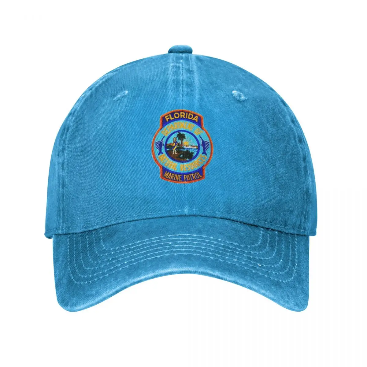 

Florida Marine Patrol Baseball Cap Fashion Anime Caps For Women Men'S
