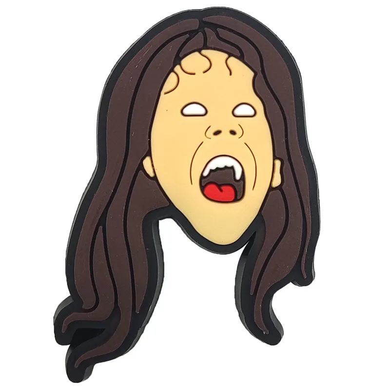 20 teile/satz Horrorfilm Exorzist Cartoon Aller heiligen für Schuh Charms Zubehör für klassische Clog Schuh dekoration Kinder Geschenke – Detail 12