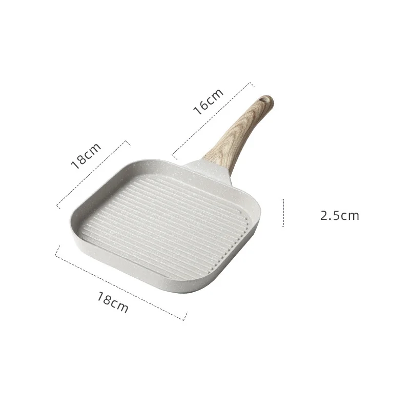 Ceramic Frying Pan Cookware Set Removable Non Stick Egg Pancake Steak Pan  Cooking Ham Pans Breakfast Maker Induction Cookware - AliExpress