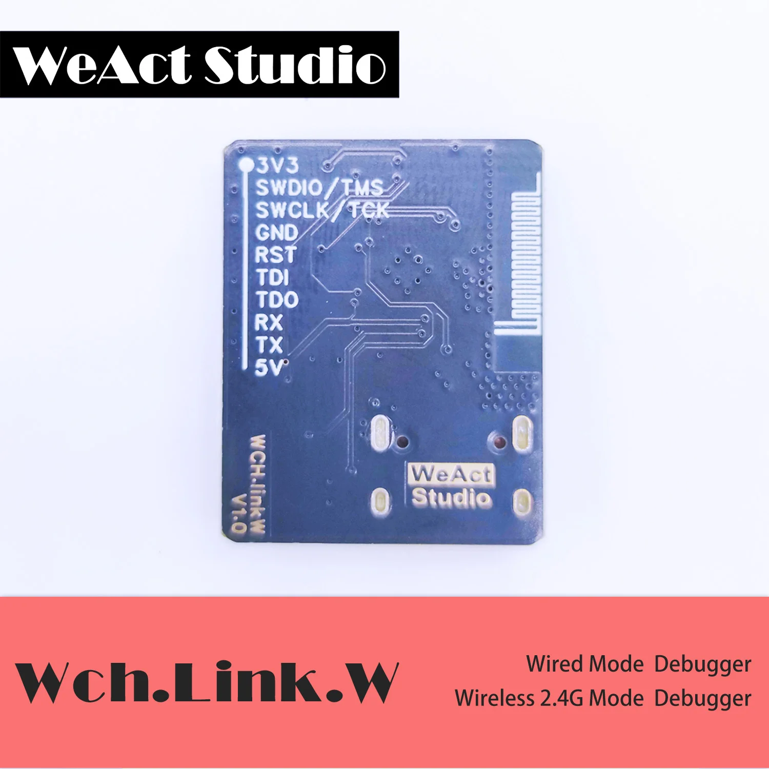Dual Mode Wired/Wireless Debugger with RISC-V Architecture for MCU SWD/JTAG Interface