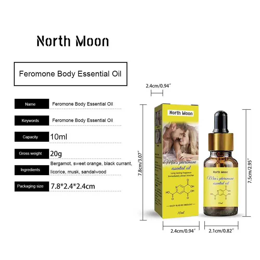 Pheromone Perfume Oil For Men 10ml Attract Women With Pheromone Infused Fragrance Oil Womens Pheromone Perfume Oil Attract Woman
