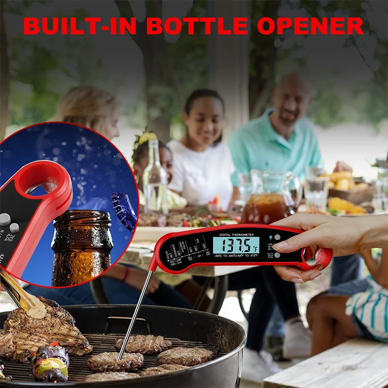 Waterproof Ultra-Fast Digital Meat Thermometer