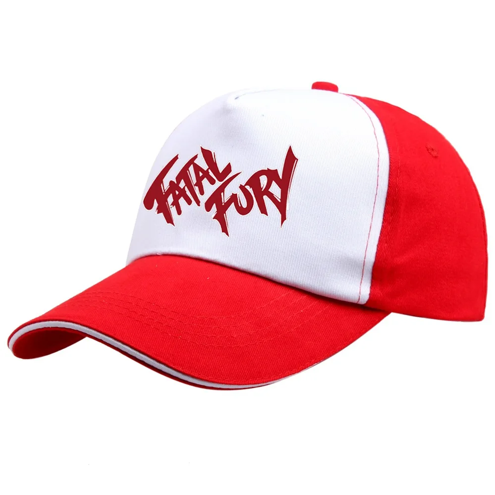 Baseball Hat Games Terry Bogard King of Fighters Embroidery Cotton Fatal Fury Cosplay Adjustable Unisex Outdoor Prop Gift