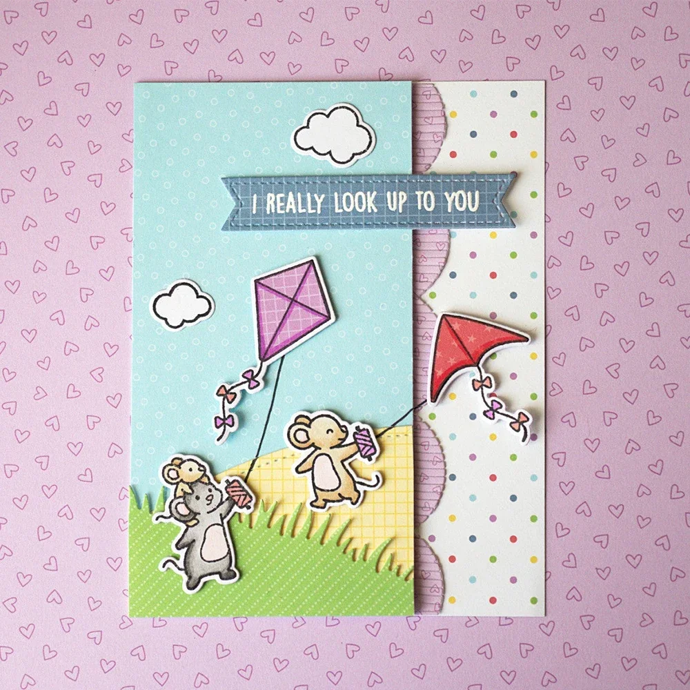 Treat Cart All the Smiles Critters in the Desert Clear Stamps and Dies for DIY Scrapbooking Album Decoration Card Making Crafts