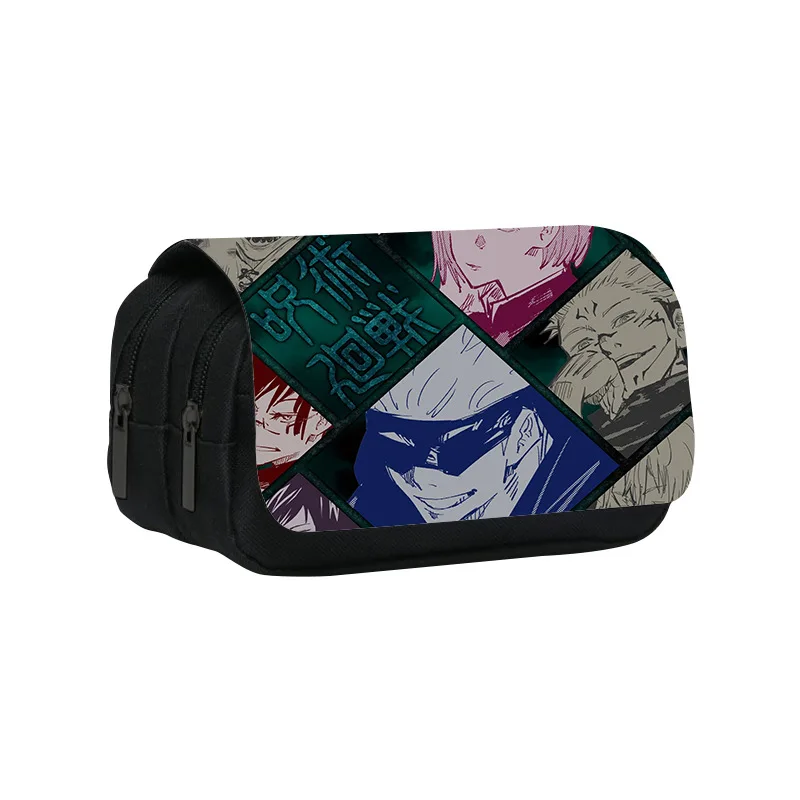 J-Jujutsu Kaisen Double-Layer Pencil Case 22cm/8.7inch School Pen