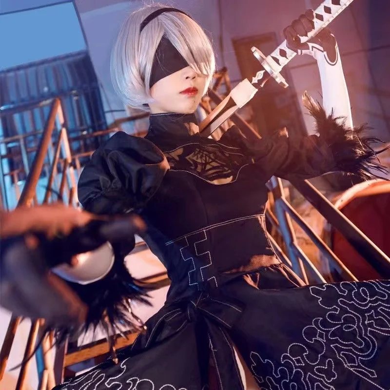  S-5XL NieR: 丶Ÿ ڽ ڽƬ ,  ũ,    ǽ, ҷ Ƽ ǻ, 2B