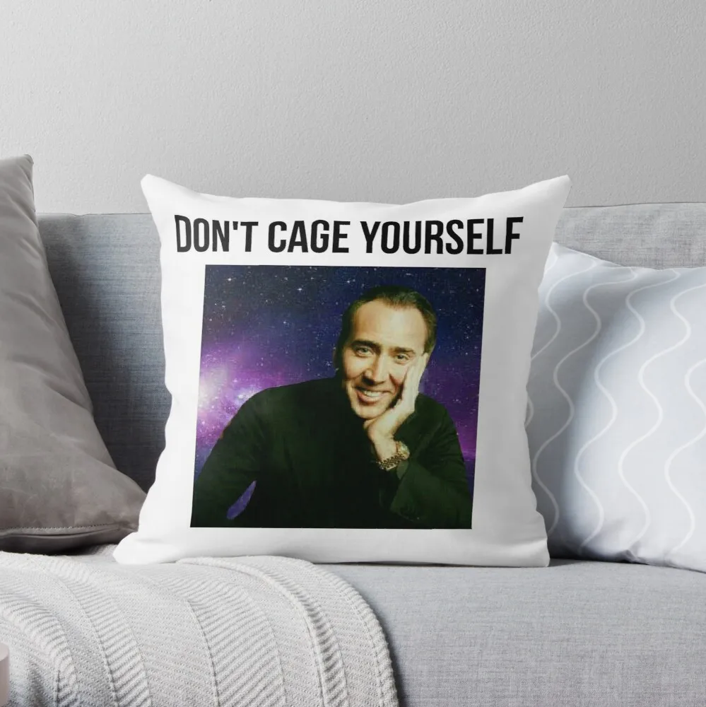 

Nicolas Cage Immortality Throw Pillow Custom cushion sofa covers for living room