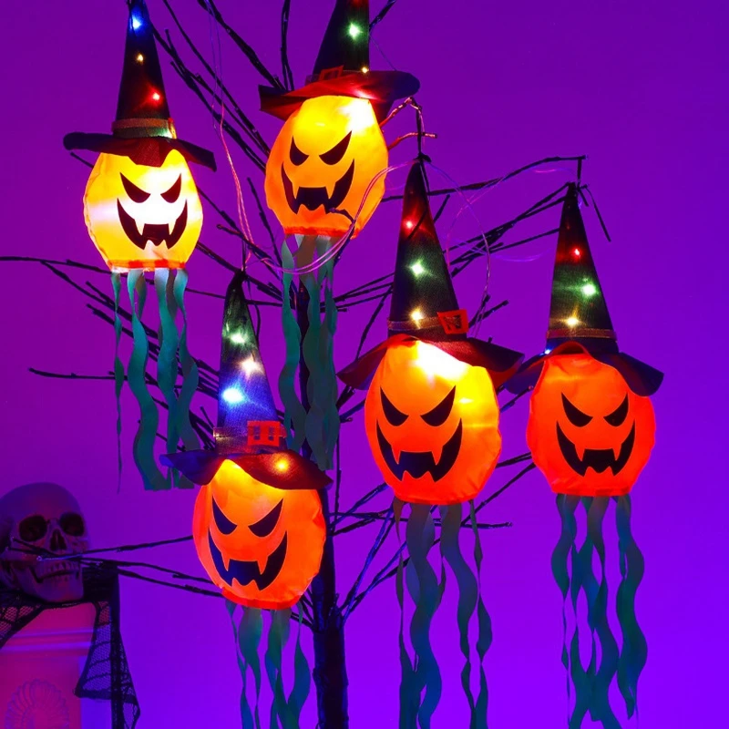 Halloween Decoration Halloween Party Ghost Hanging Ornaments Horror Party Glow in the Dark Halloween Decoration Day of The Dead
