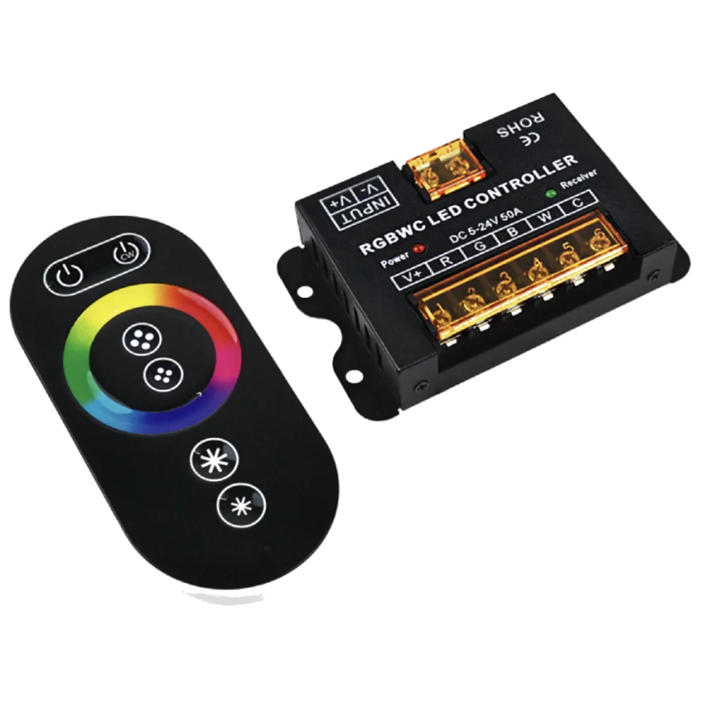 Wireless RF Touch LED Dimmer for Customizable LED Strip Lighting