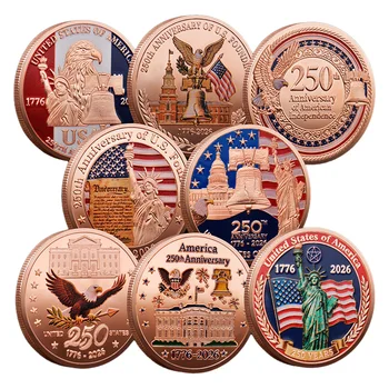 250th Anniversary Commemorative Coin United States in 2026 - 4 Styles