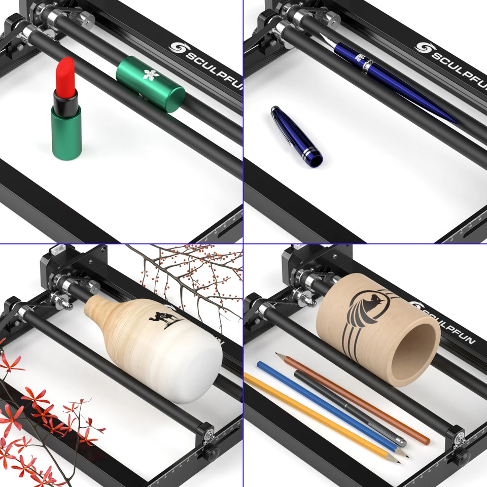 thumbnail image 2 of Engraving Area Expansion Kit For SCULPFUN S6/S6 Pro/S9 Lasers – V-Slot, Expands Area To ~950x410mm 2 of 4