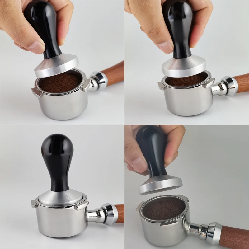49mm/51mm/53mm/58mm Stainless Steel Handmade Coffee Press Powder Hammer  Espresso Maker Cafe Barista Tools Machine Accessories - AliExpress