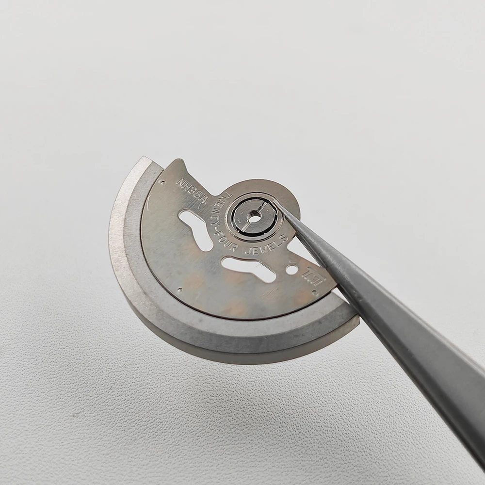 Premium Automatic Rotor Replacement for NH35 Movement - Genuine Oscillating Weight Hammer